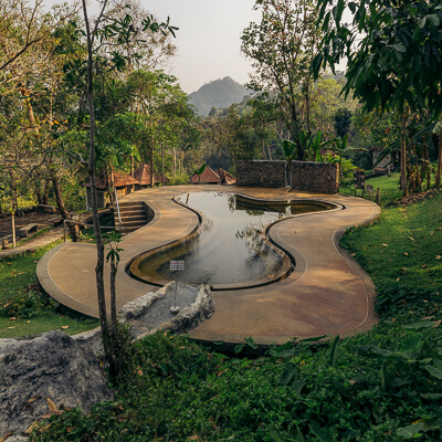 Pong Dueat Hot Spring Pools Pai Thailand